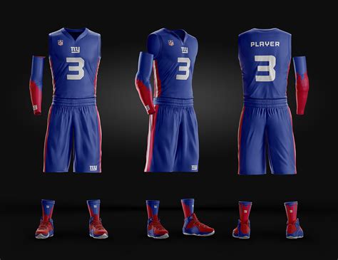 Basketball Uniform Jersey PSD Template On Behance