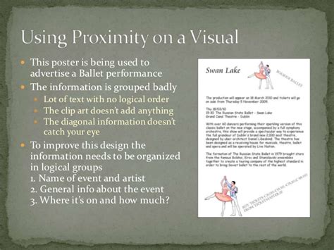 Principles of Design: Proximity and Unity