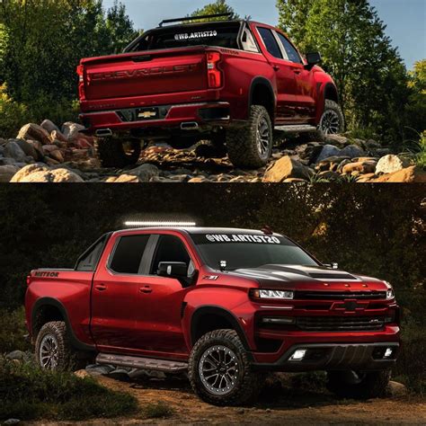 Chevy Silverado Zrx Raptor Fighter Looks Good In This Off Road