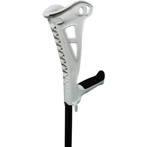 Fdi Knee Rehab Kit Premium White Crutches Pair 1 Neoprene Knee