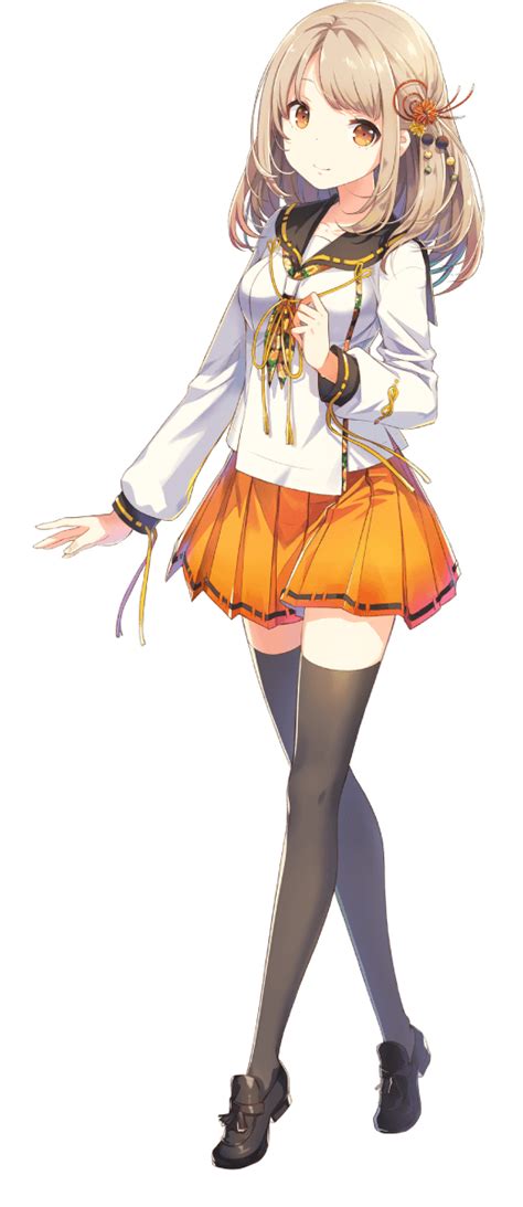Anime Girl Png Transparent Image Download Size 520x1200px