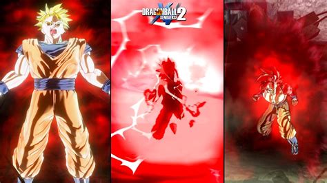 New Animated Cac Transformation Evil Super Saiyan 4 Stages Dragon Ball Xenoverse 2 Mods Youtube