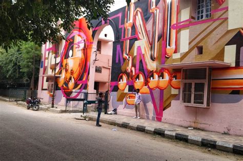 Lodhi Art District In Delhi Indias First Open Air Art Museum