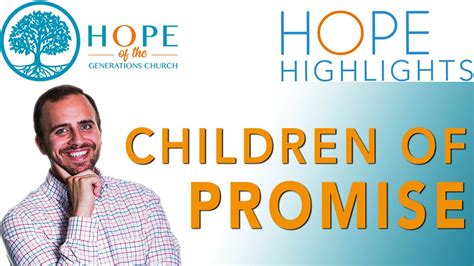 Children Of Promise David Levitt Hopehighlight Youtube