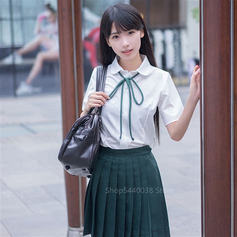 School Uniform Japanese Style Pleated Skirts For Girl High School