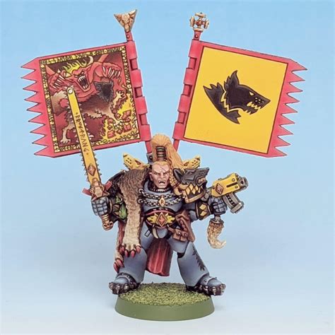Currently Refurbishing My Old Space Wolves To Look Like In The 2nd Edition Codex Ragnar Was The