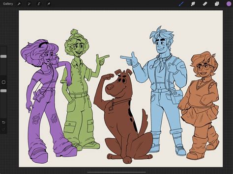 Commissions Are Open On Twitter Wip For My Scooby Doo Redesign 💖