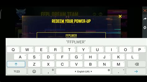 New Ffpl Dream Team Code Powerup Unknowngamer Redeem Code Youtube