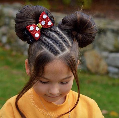 Minnie Mouse Hair Bow Hair Styles Little Girl Hairstyles Kids