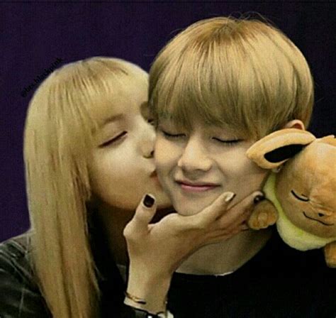 Foto Lisa Blackpink Dan V Bts Pin auf SHİP Foto lisa blackpink dan v bts Galeri Marsita