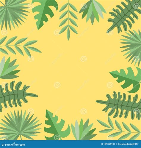 Green Leaves Cartoons Vector Stock Vector Illustration Of Concept