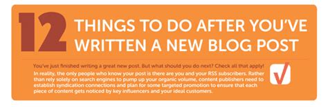 Checklist 12 Things You Must Do After Writing A New Blog Post With