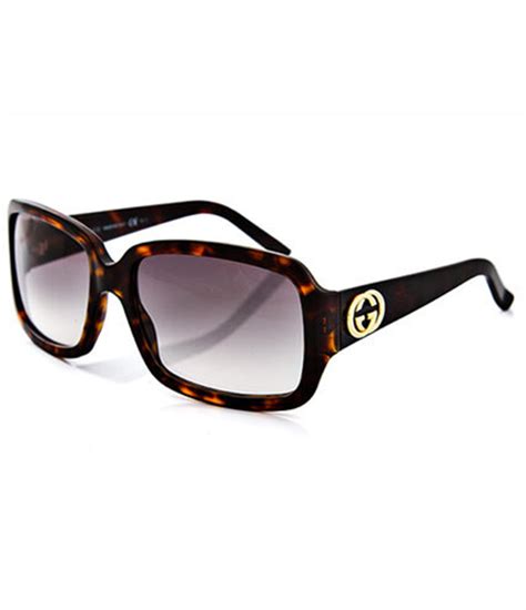 Gucci Gold Toned Gg Sunglasses Dark Havana Hook Of The Day