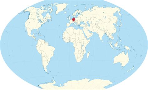 Germany In World Map
