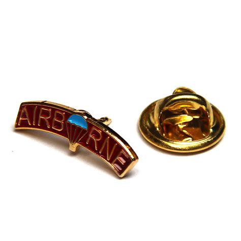 Rounded Airborne Lapel Badge The Airborne Shop