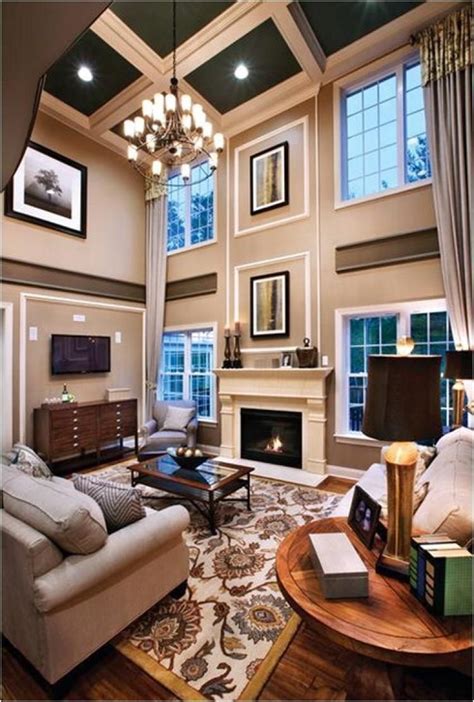 Best Decor For High Ceiling Rooms Basic Idea Home Decorating Ideas