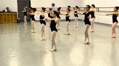 Ashlyn In Ballet Class Age 9 Youtube