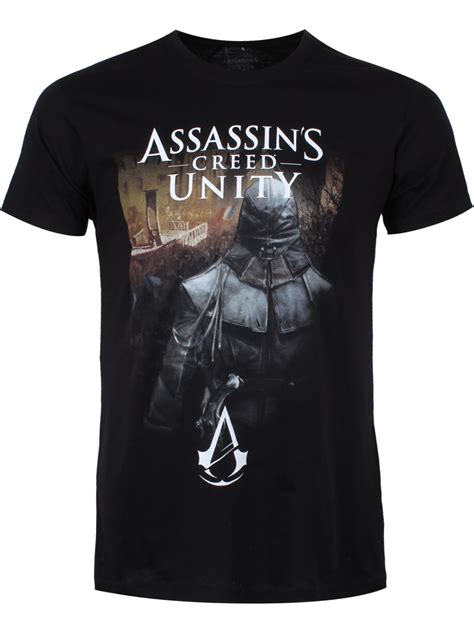 Assassin S Creed Unity Hidden Arno Streets Of Paris Men S Black T Shirt