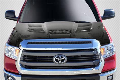 2014 2019 Toyota Tundra Carbon Fiber Hoods Duraflex Body Kits