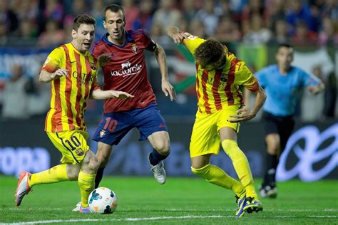 Head to head statistics and prediction, goals, past matches, actual form for la liga. Osasuna vs Barcelona Preview, Tips and Odds ...