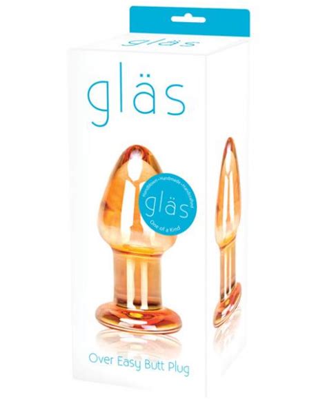 glas over easy glass butt plug shop mq™
