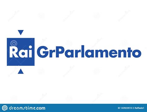 Logotipo De Rai Gr Parlamento Imagen Editorial Ilustración De