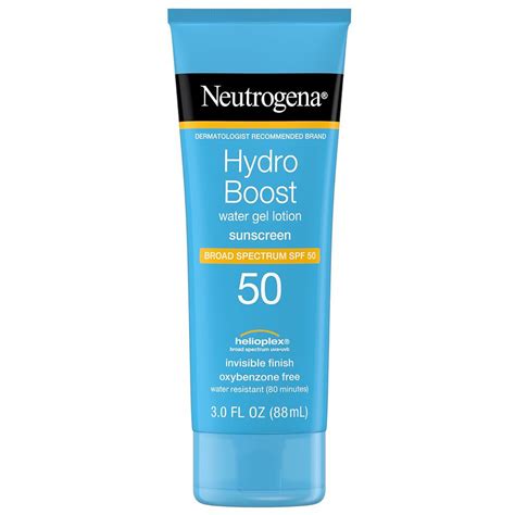 Neutrogena Hydro Boost Gel Lotion Sunscreen Spf 50 Walgreens