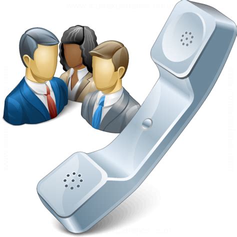 Iconexperience V Collection Phone Conference Icon
