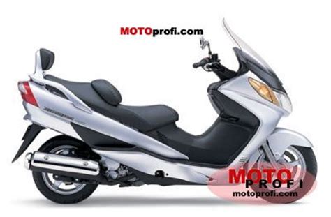 The firm have improved performance. Suzuki AN 400 Burgman 2003 Specs and Photos