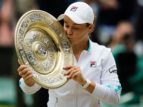 Ashleigh Barty First Australian Woman To Win Wimbledon Singles Grand Slam Title In Years