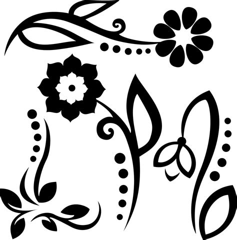 Floral Shapes Vector At Vectorified Com Collection Of Floral Shapes Vector Free For Personal Use