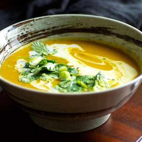 Turmeric Pumpkin Soup With Coconut And Lime Turmeric Recipes Coconut