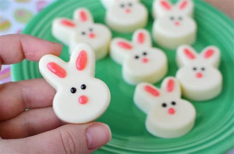 White Chocolate Easter Bunny Treats Craft Create Cook