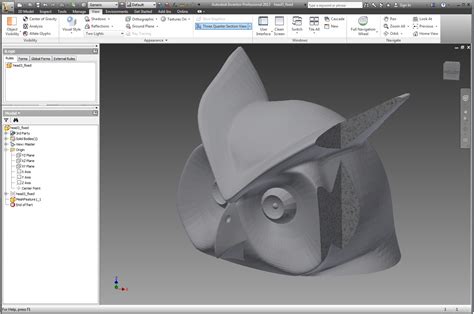 Tutorial Convert Stl Mesh To Solid File In Autodesk Inventor