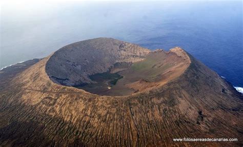 Alegranza Island Canarias Active Volcano Mountain