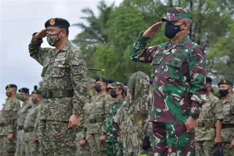 Tentera Darat Diraja Malaysia Dan Tni Ad Gelar Latihan Bersama Di