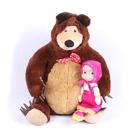 Maybe you would like to learn more about one of these? Free Shipping Russian Musical Masha And Bear Anime Toys ...