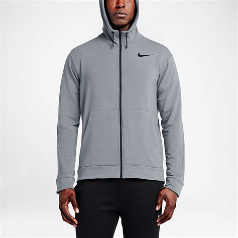 Nike Dri Fit Mens Training Full Zip Hoodie