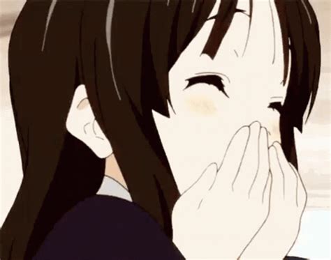 Laughing Cartoon Mio Akiyama Anime Girl 