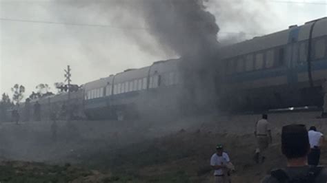 Train Catches Fire On The Tracks Massive Delays Ensue
