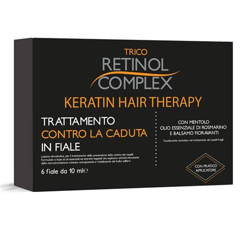 Trattamento In Fiale Contro La Caduta 6 Fiale 10ml Retinol Complex