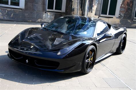 Ferrari 458 Black Carbon Edition By Anderson Germany Goes To The Dark