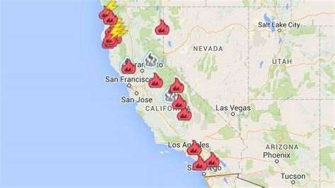 California Fires Map Today My Blog