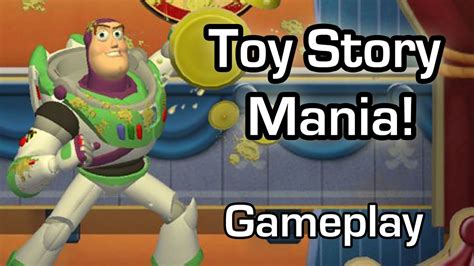 Toy Story Mania Kinect Shooting Gallery Style Mini Games Gameplay