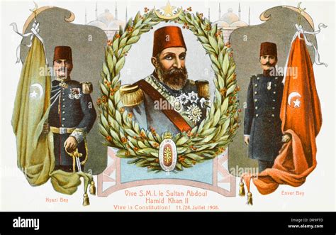 Sultan Abdul Hamid Ii Of Turkey Constitution Stock Photo Alamy