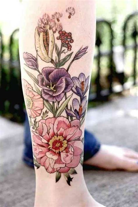Stunning Flower Tattoos To Inspire Your Summer Ink