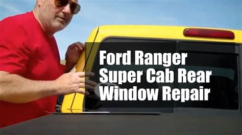 We did not find results for: Ford Ranger Rear Window Repair - YouTube