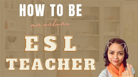 How To Be An Esl Teacher Part 1 Youtube