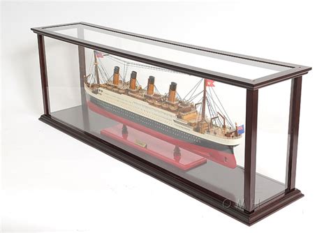 Ocean Liner Cruise Ship Model Display Case For 40 Ships And Boats