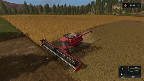 Chopped Straw For Harvesters V1007 Fs17 Mod Mod For Farming
